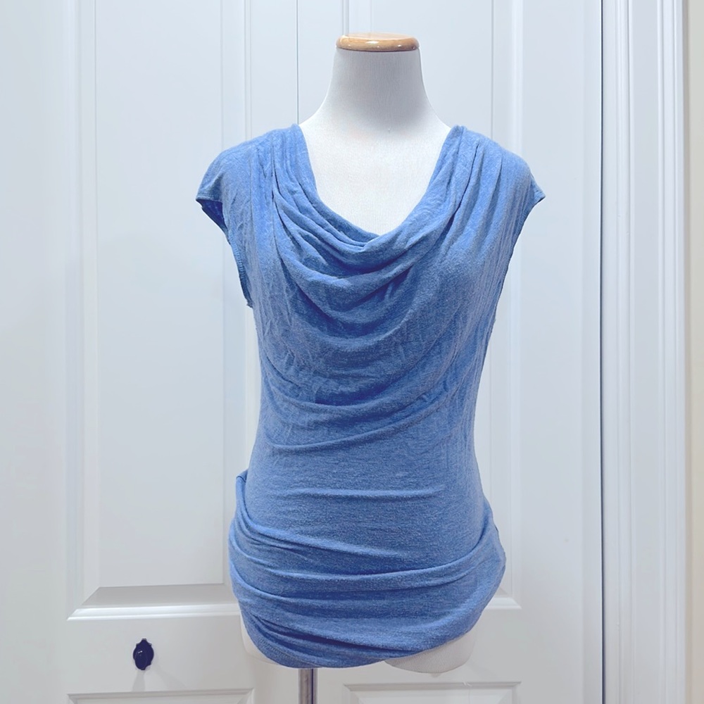 Max Studio cap sleeve shirt